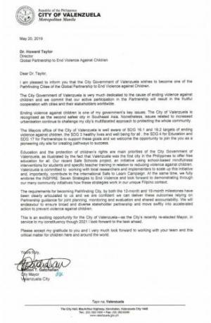 Pathfinding city letter